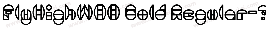 FlyHighW00 Bold Regular字体转换